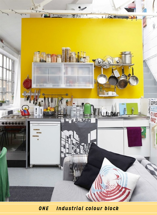 yellow-kitchen-industrial