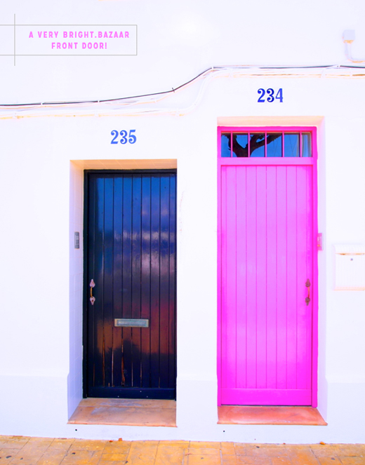bright-pink-front-door