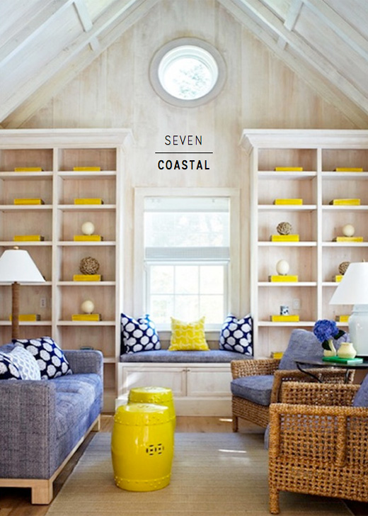 coastal-yellow-living-room-decorating-idea
