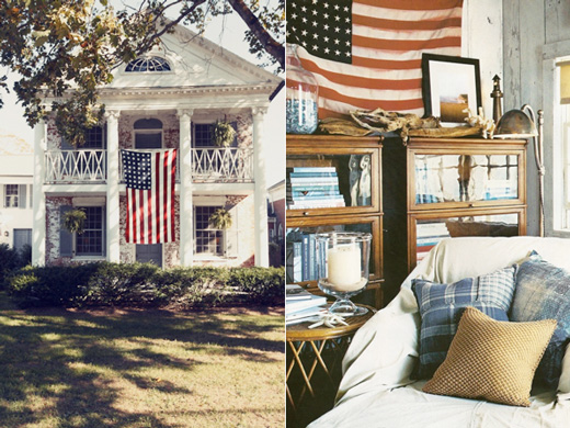 decorating-homes-with-american-flag