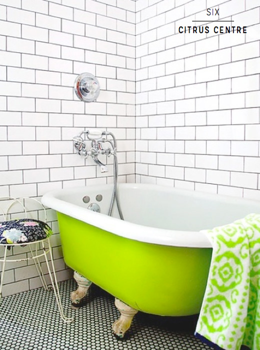 lime-green-bath-tub