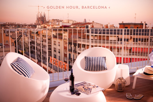 sunset-in-barcelona-view-from-generator-hostel-penthouse-suite-balcony