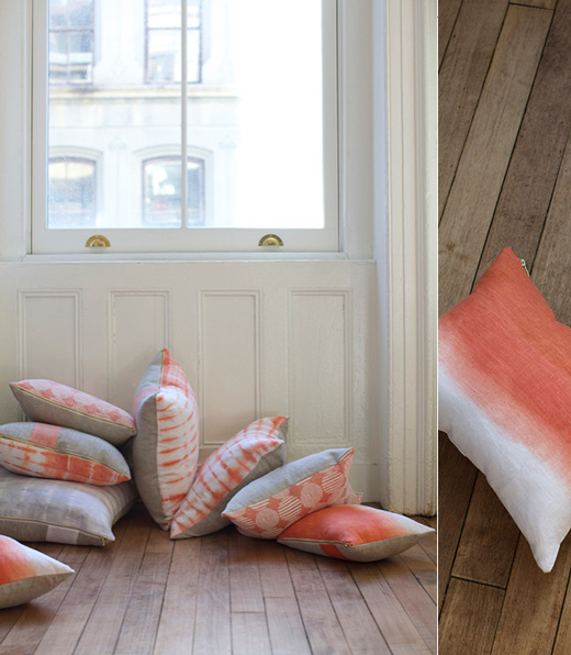 orange-ombre-pillows