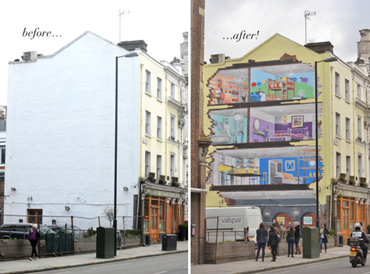 valspar-paint-3d-art-wall-london-2