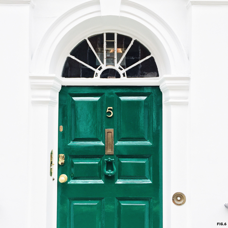 green-front-door