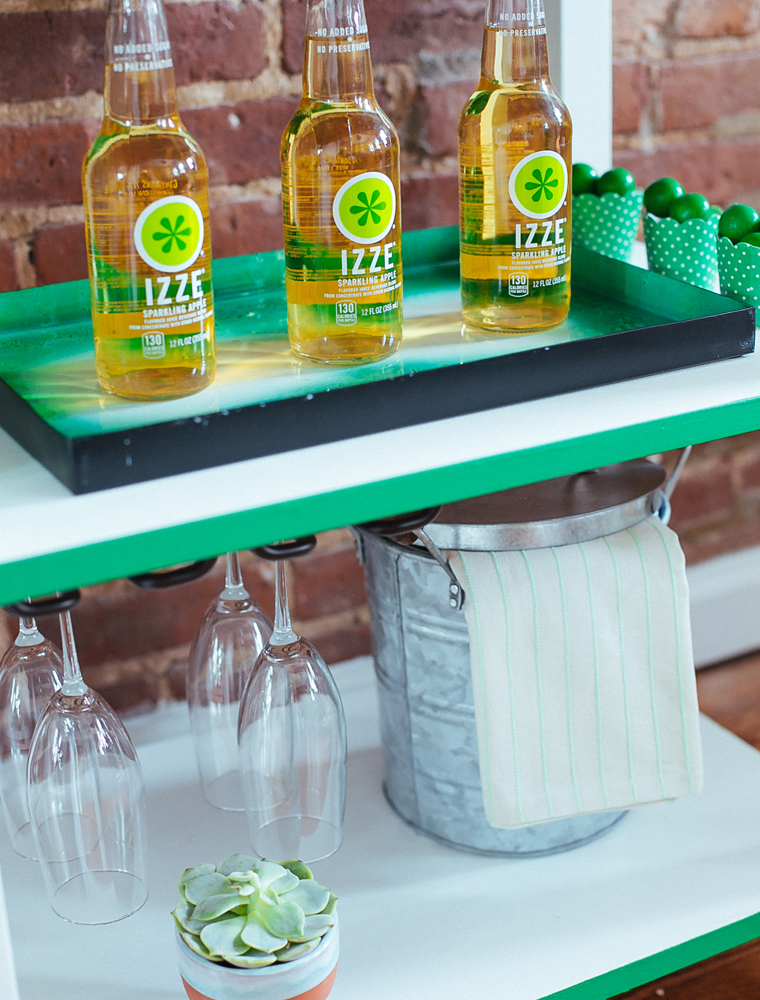 St-Patricks-Day-Bar-Cart-DIY-Project-IZZE-8
