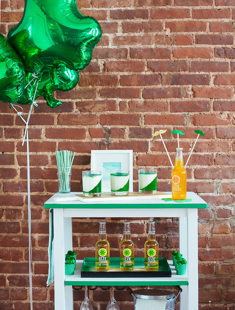 St-Patricks-Day-Bar-Cart-DIY-Project-IZZE-9