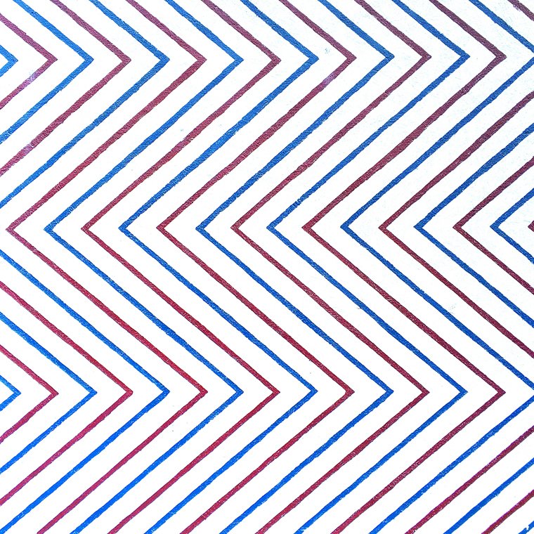 graphic-chevron-pattern-wall-in-new-york-city