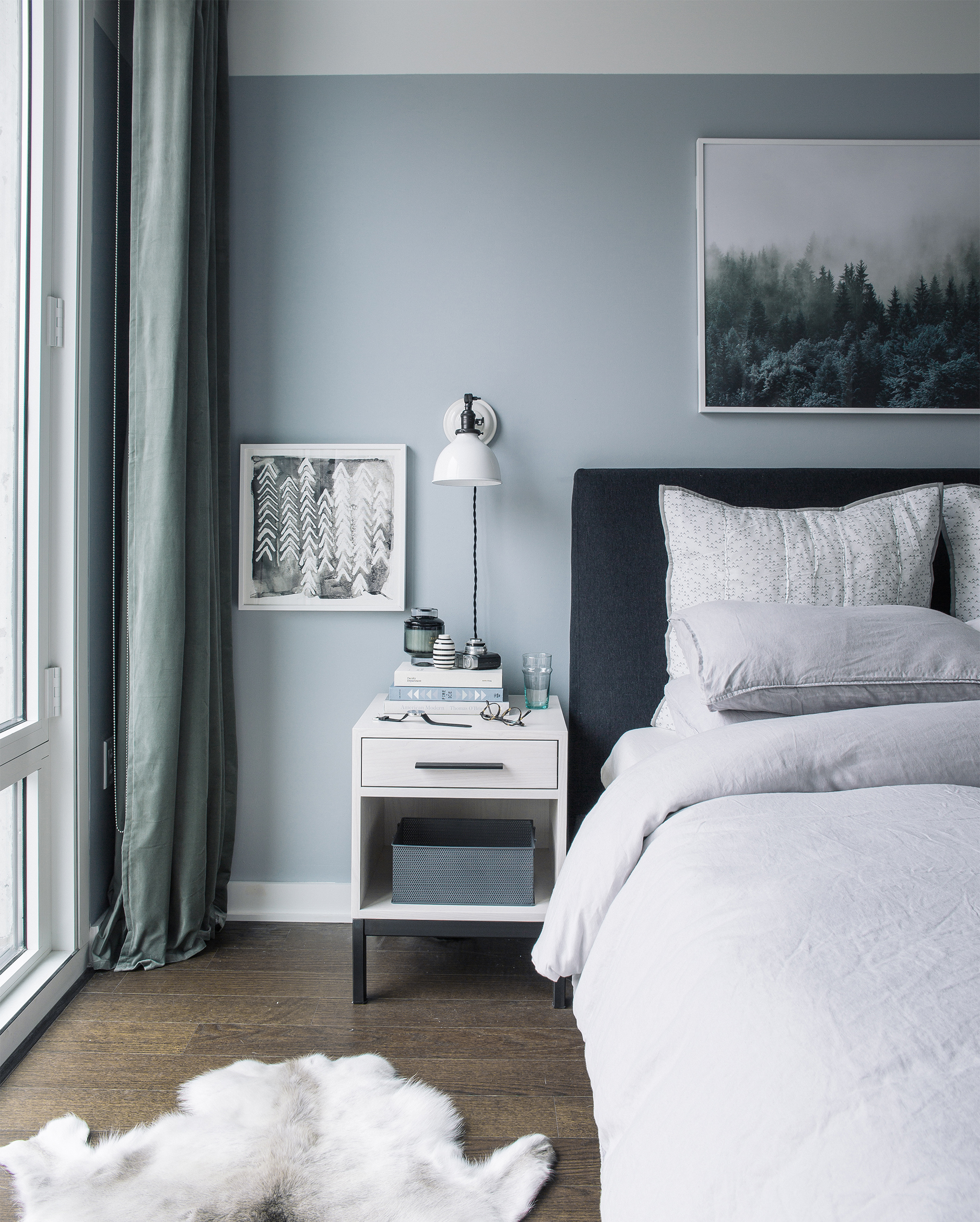 gray bedroom decor inspiration