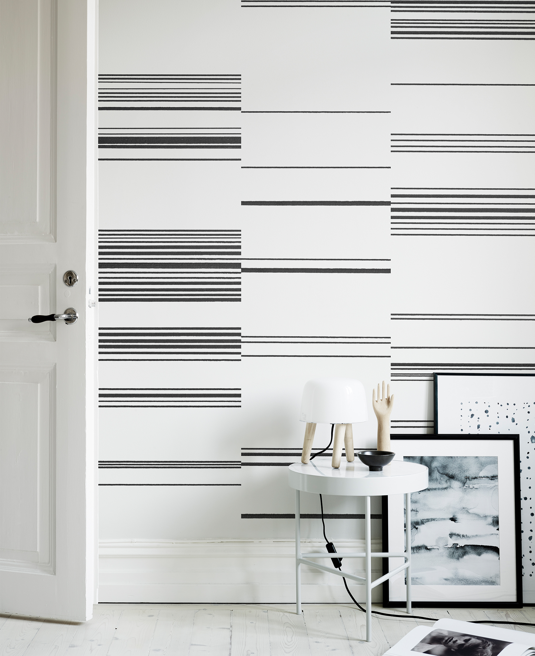 Striped Wallpaper Design Ideas