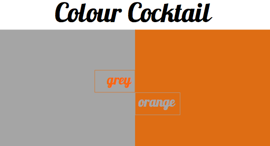 Colour Tail Grey And Orange Bright Bazaar By Will Taylor Colour Tail Grey And Orange Bright Bazaar By Will Taylor