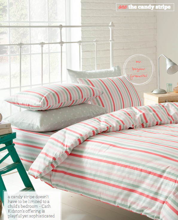 Three Ways To A Brilliant Bedding Update Bright Bazaar By Will Taylor - Pale Blue Candy Stripe Bedding Three Ways To A Brilliant Bedding Update Bright Bazaar By Will Taylor - Pale Blue Candy Stripe Bedding