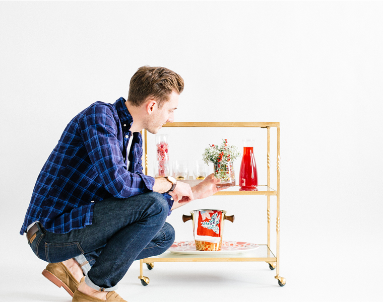 How-to-style-a-holiday-bar-cart-chambord-2