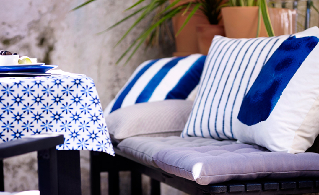 IKEA Sommar Collection: Blue & White Home Accessories - Bright