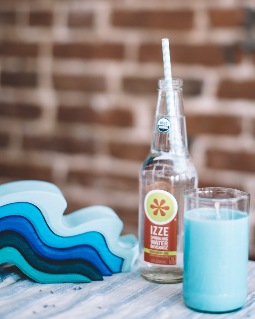 DIY Glass Bottle Scented Candles Bright Bazaar by Will Taylor