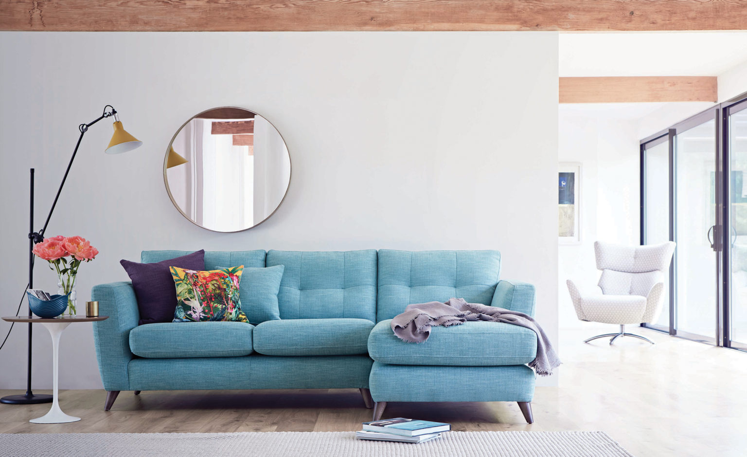 How to choose A Sofa for Your Style The Lounge Co. Bright Bazaar by