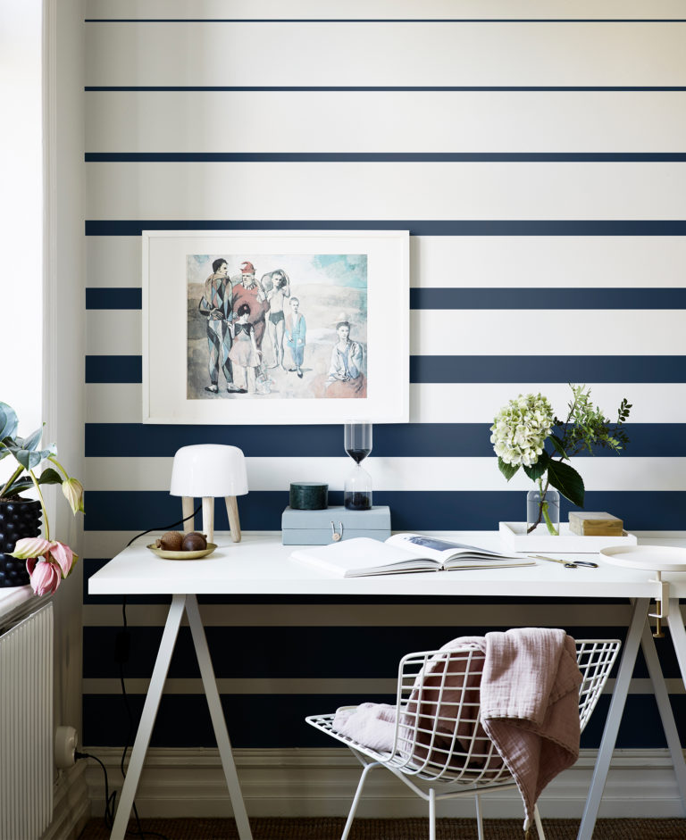 10 Striped Wallpaper Design Ideas Bright Bazaar by Will Taylor