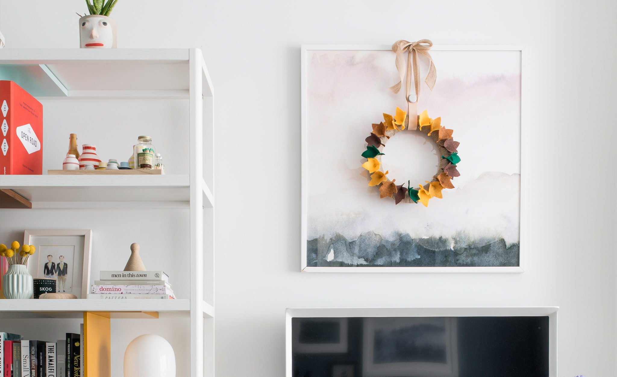 fall leaf wreath