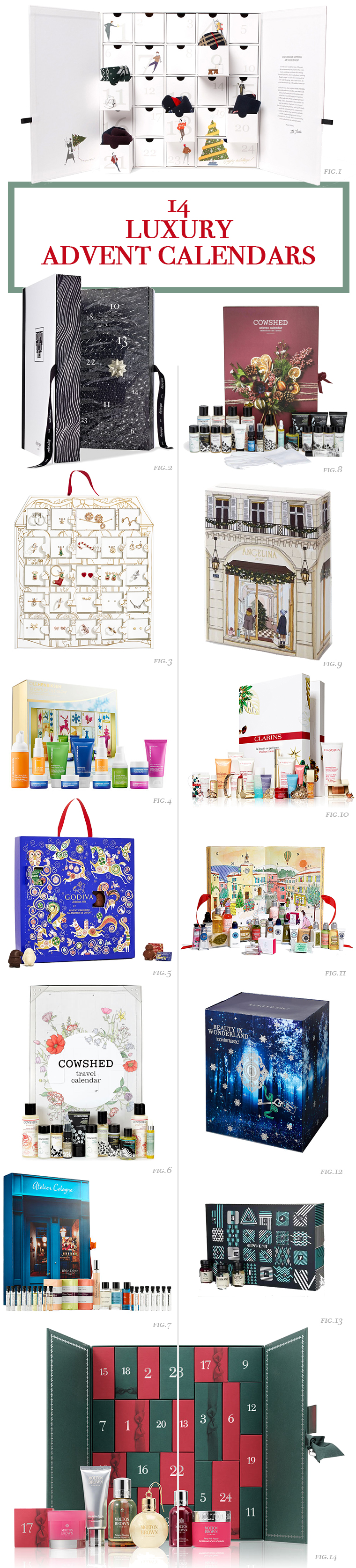 14 Luxury Advent Calendars For The Holiday Season