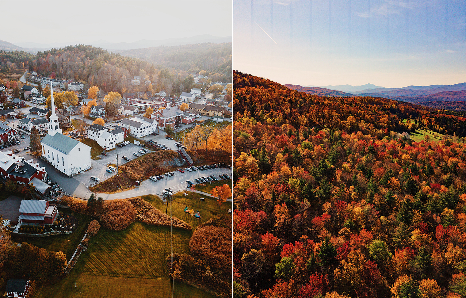 fall leaves in Vermont