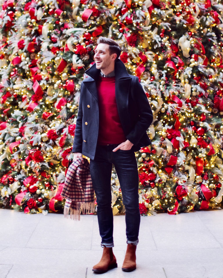 business casual holiday party