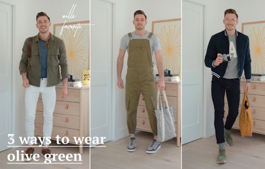 Three Ways to Wear Olive Green - Bright Bazaar by Will Taylor