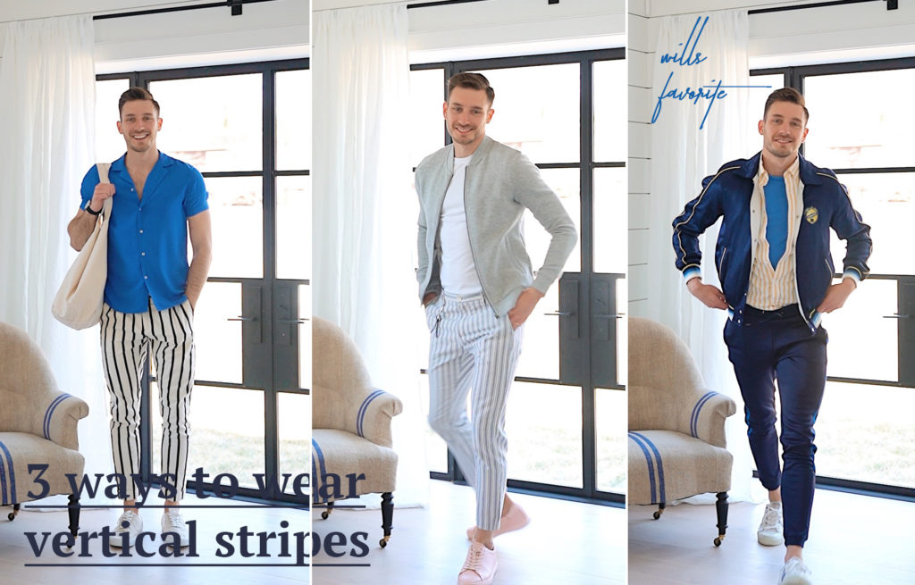 Three Ways to Wear Vertical Stripes