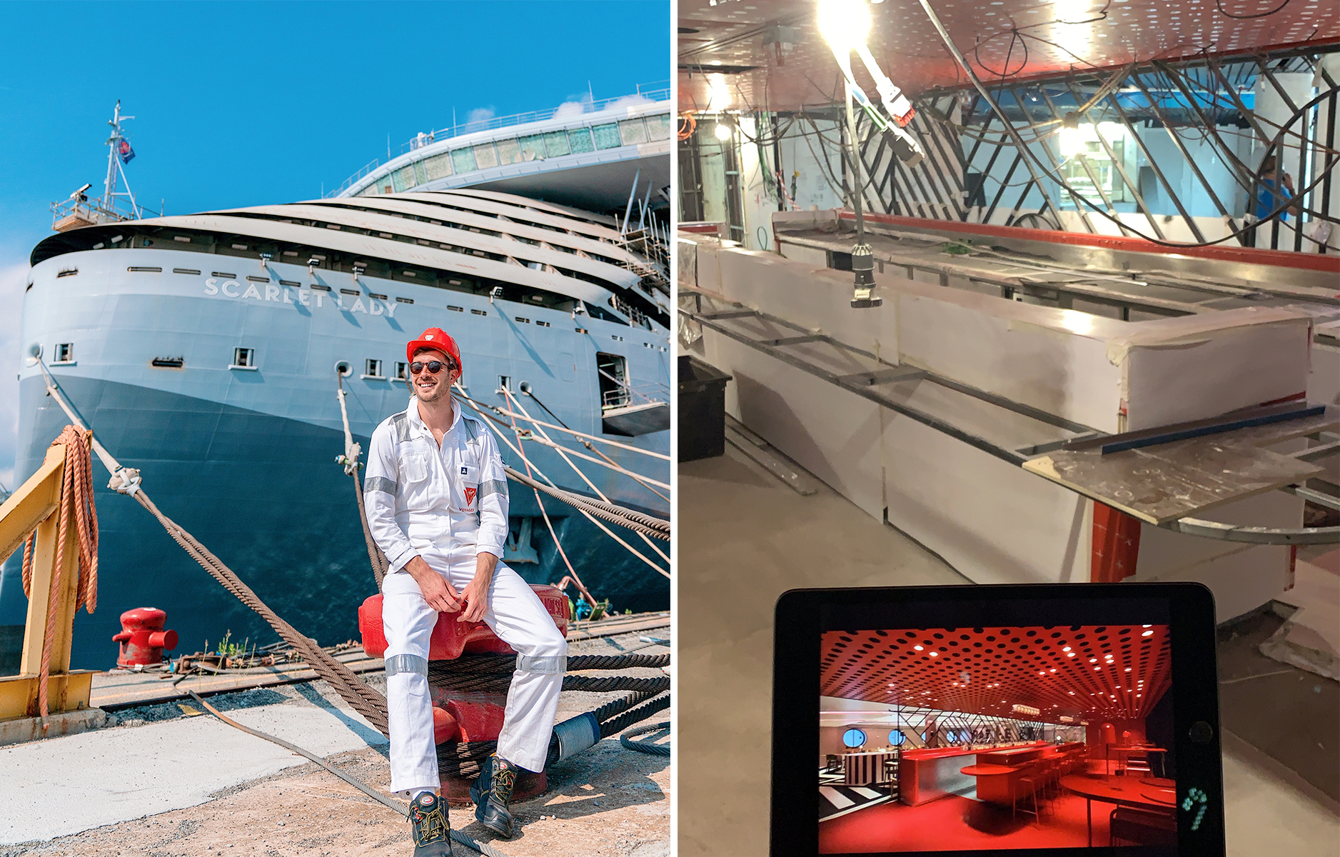 Virgin Voyages Ship External