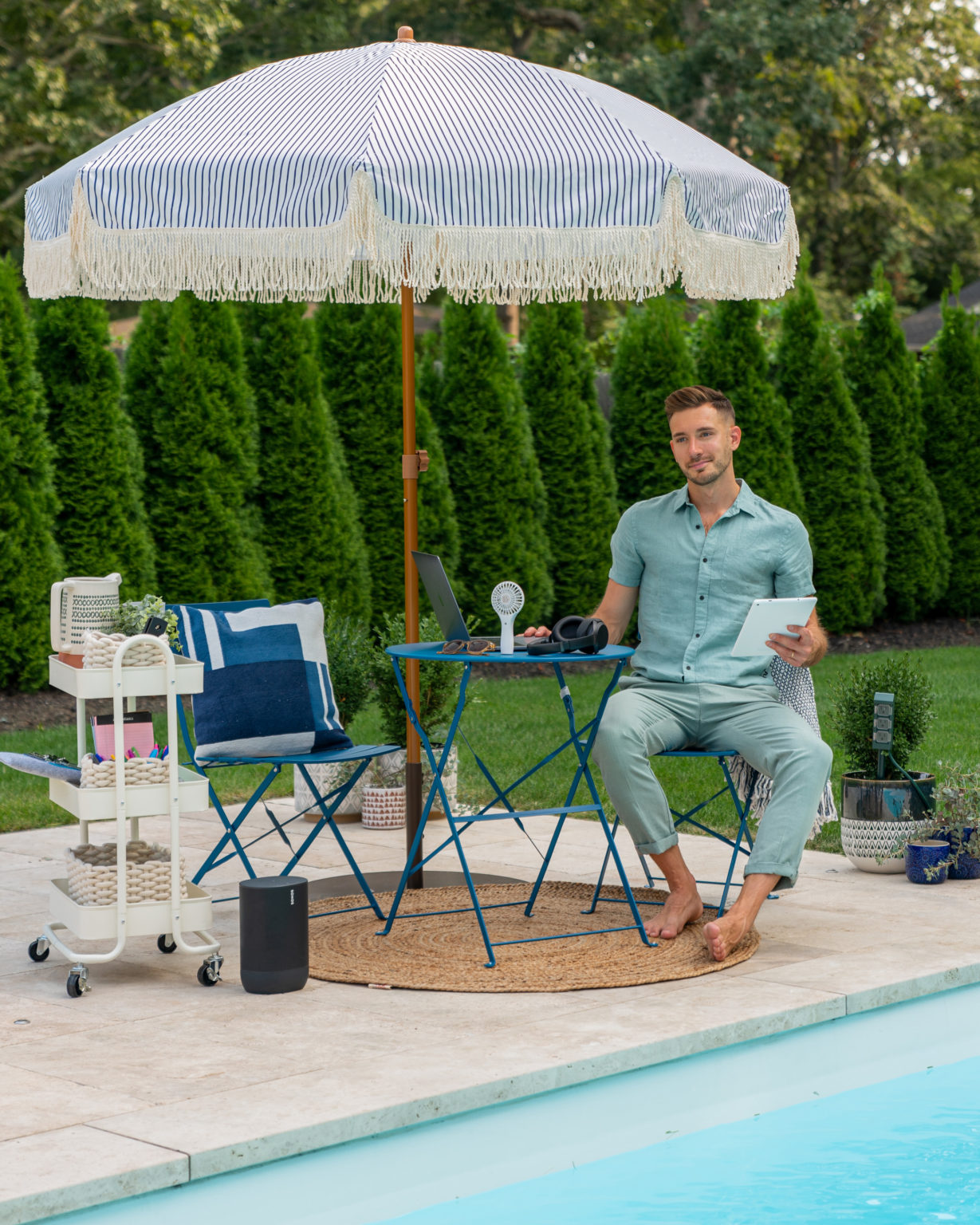 A Fun & Functional Outdoor Office Amazon Home Bright Bazaar by Will