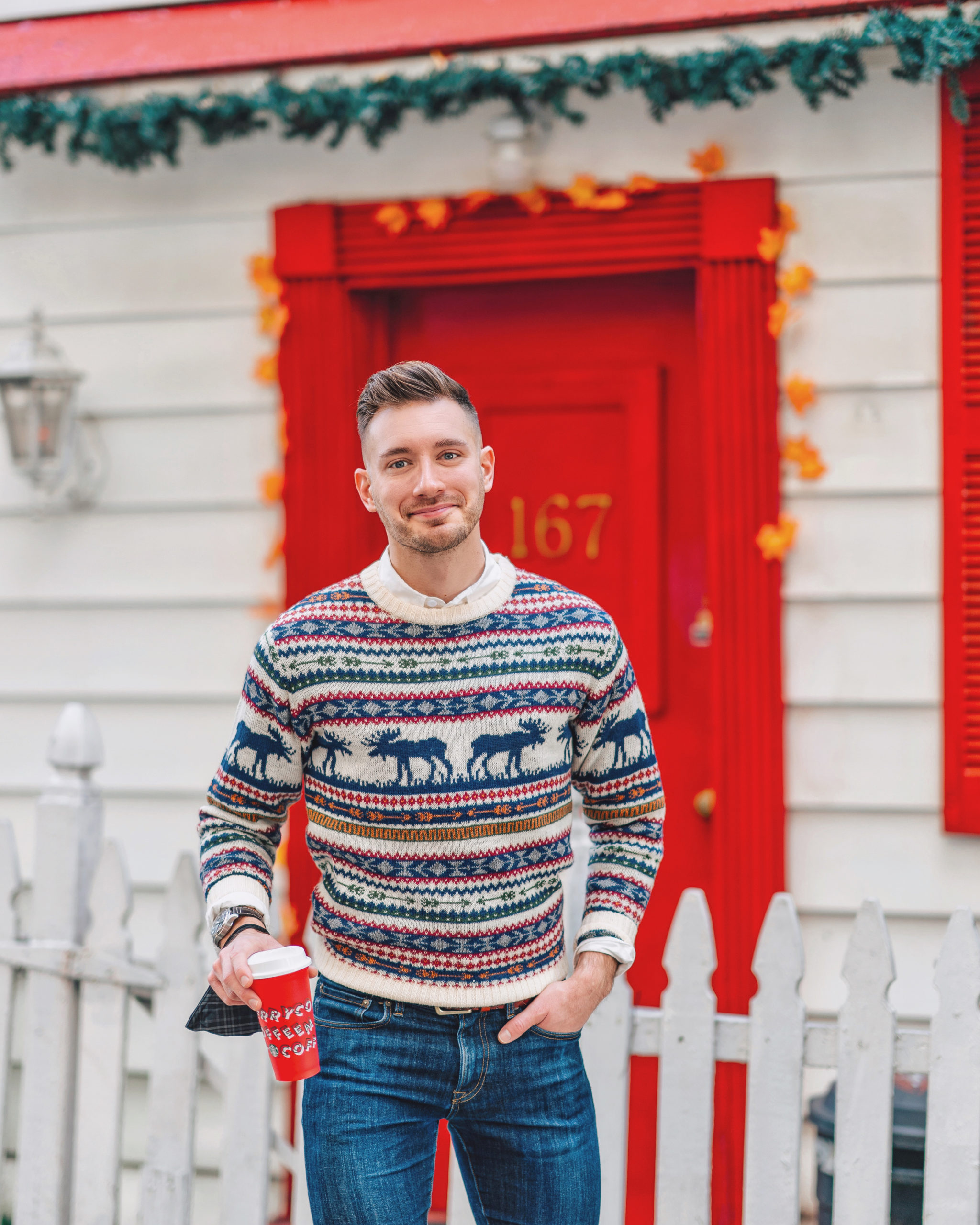 Stylish Sweaters: 18 Fair Isle, Plaid u0026 Holiday Sweatshirts - Bright Bazaar  by Will Taylor