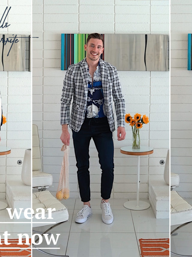 Three Ways to Wear Navy