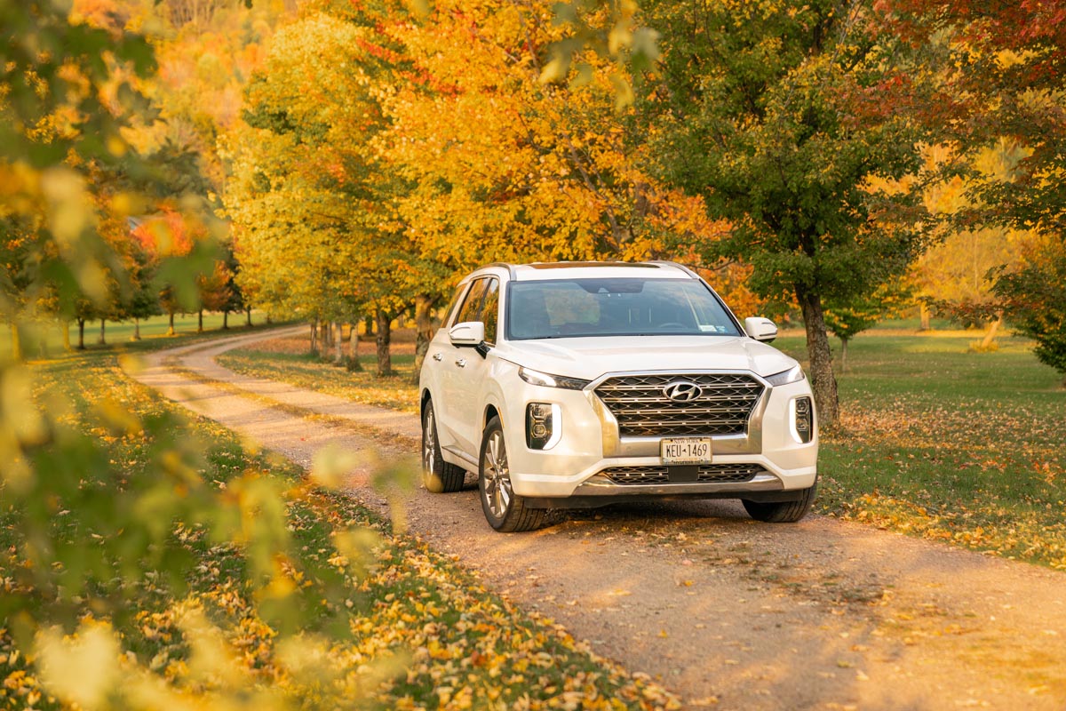 Hyundai Palisade Fall Vermont Car Review