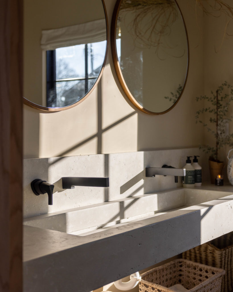 Modern and Rustic Guest Bathroom - Bright Bazaar by Will Taylor