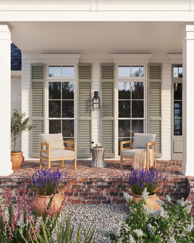 california garden inspiration front porch